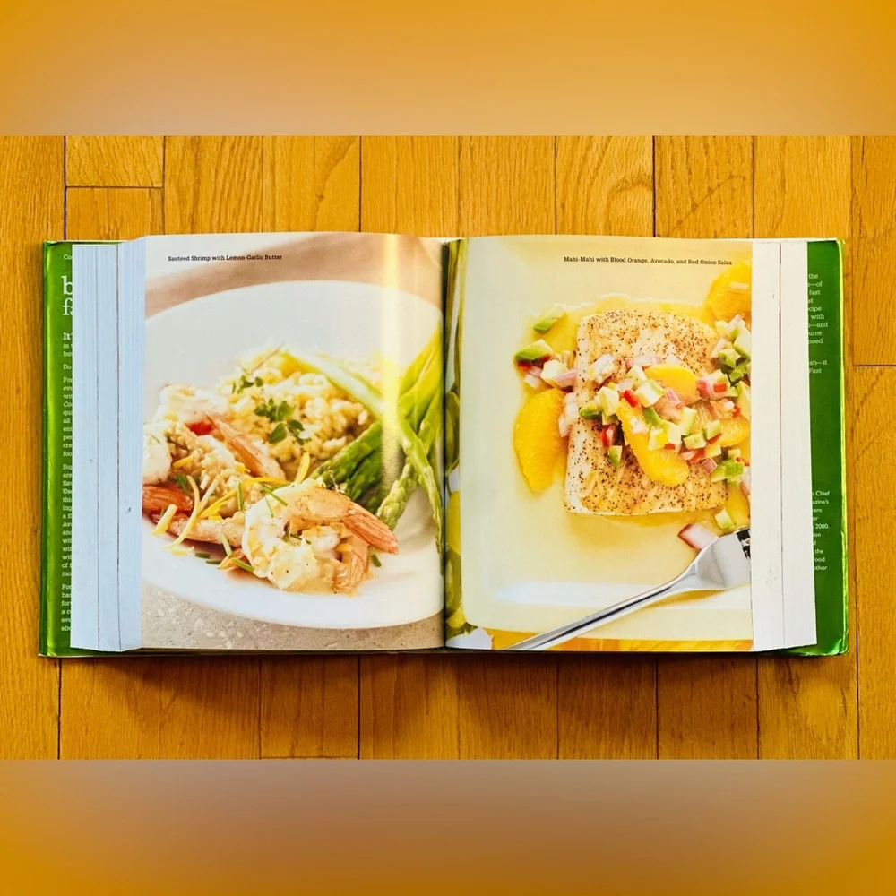 Bon Appetit Fast Easy Fresh Hardcover Cookbook